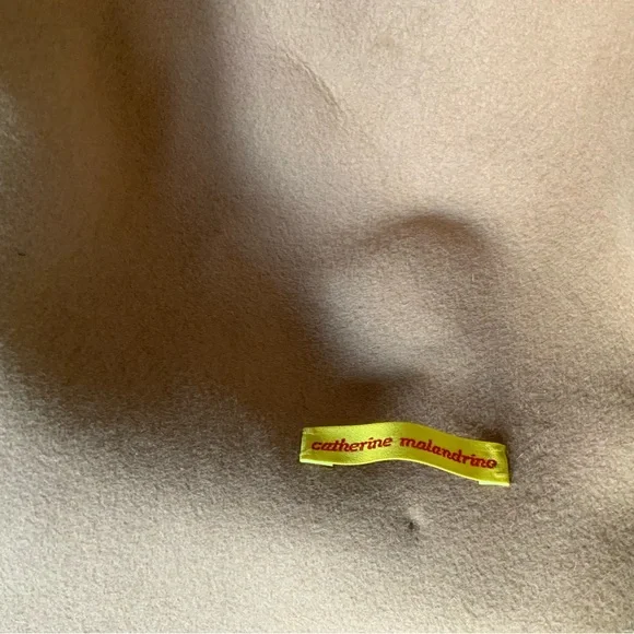 Catherine Malandrino Tan Hat with Colorful Beaded Band - Picture 4 of 5